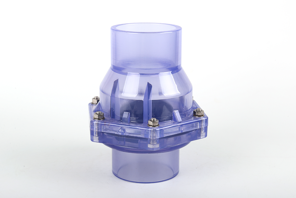 江夏透明翻板式止回阀